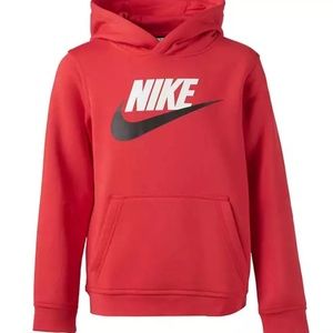 NWT Nike Kids' Sportswear Club Fleece Hoodie in Large